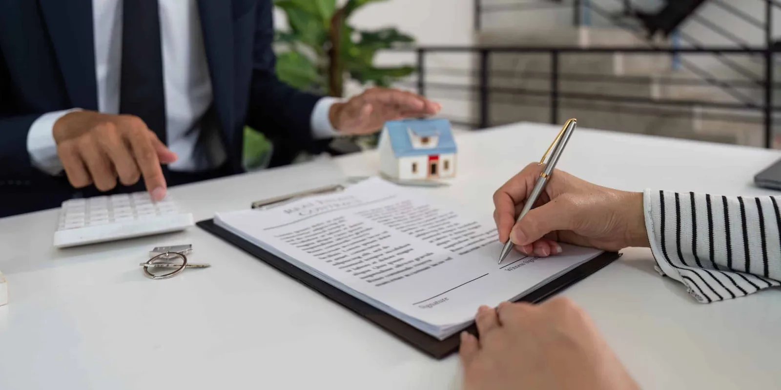 Finalizing and recording a Nevada property document with the county after signing