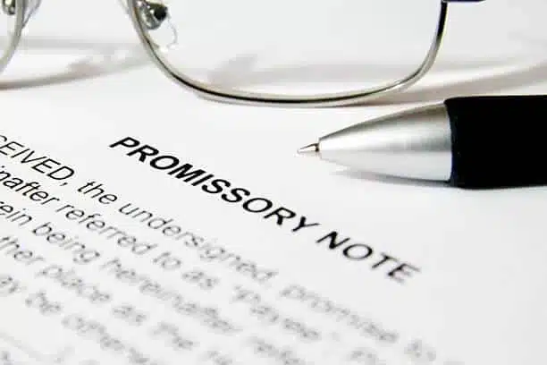 Nevada promissory note prepared alongside a deed of trust for a private loan